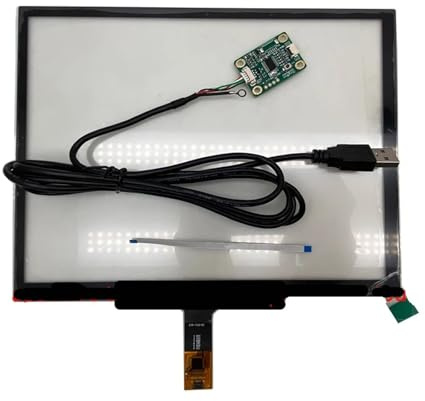 2K MiniHDMI-compatib Controller Board,compatible For IPad， 3 4 9.7Inch LP097QX1 SPA1 SPAV SPC1 EDP Signal 4-Channel 51-Pin LCD Display Panel Monitor Parts(9.7 USB touch)