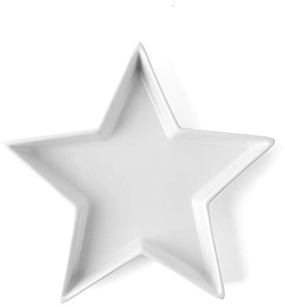 Holst Porzellan CC 220 Sternschale 20 cm, weiß, 20 x 20 x 2.5 cm