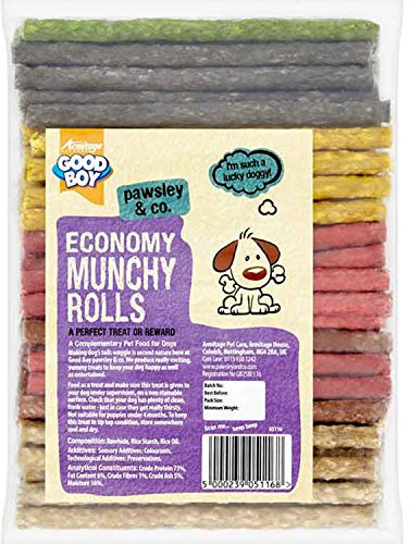 Good Boy Armitage Assorted Munchy Rolls 5 2 x 100