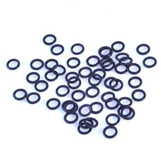 50 pack of 3.1mm matt black mini rig rings. Suitable terminal tackle for carp, course, pike fishing etc. Ronnie rigs, 360 pop ups, chod rigs, D Rigs, hair rigs
