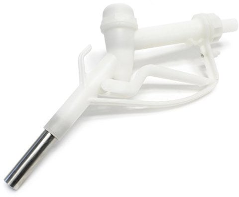 Wiltec Zapfpistole manuell aus Kunststoff, 174 x 60 x 407 mm, 0-60 l/min, für Harnstoffpumpe, AUS32 Förderpumpe zur Betankung