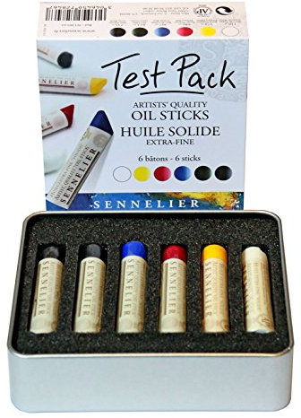 Coffret 'Test Pack' de 6 bâtons oil sticks