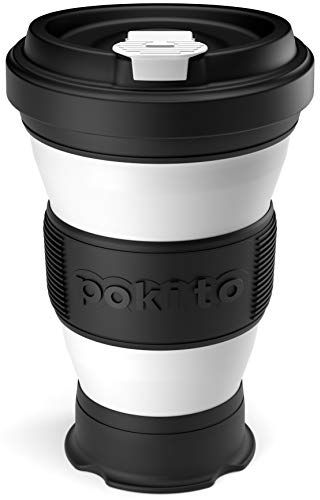 pokito 52BB88336 Tasse pliable et réutilisable en silicone 454 ml