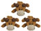 KONG Marvin Elch Trio Cozies Hundespielzeug