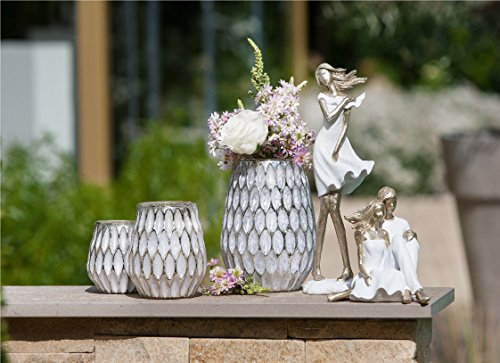 1 x Windlicht Cella Glas Höhe 10 cm, Beleuchtung, Gartenwindlicht, Tischdeko