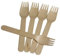 We Can Source It Ltd - 1000 x Wooden Birchwood Forks 160mm - Fully Biodegradable, Compostable and Eco-Friendly (Box Contains 10 x 100)