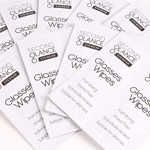 24x Optical Cleaning Wet Wipes - Fog Free Glasses/Spectacles Wiping Cloths