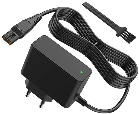 15V Ladekabel für Philips Rasierer für Norelco HQ8505 Ladegerät 9000 7000 5000 3000 Series, Shaver Netzteil S5050 QT4022 Kabel Speed XL Charger