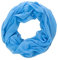 Lolus Damen Loop Rundschal Hals-Tuch in verschiedenen Farben und Blumen Muster Accessoires Schal (U3 hellblau)
