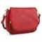 GLITZALL Kleine Crossbody-Tasche für Damen, PU-Leder, über die Schulter, Geldbörsen und Klappe, Cross-Body-Handtaschen mit mehreren Taschen, Rot (rot), Small