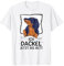 Ich dachshund jetzt ins Bett offizielles Schlafshirt Dackel T-Shirt