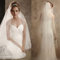 JFISQ 2-Stufiger Brautschleier Langer Kathedralen Schleier Hochzeit Haarschmuck Weiß Elfenbein 2M Weicher Tüll Eleganter Stil Schnittkante Kapellenkopfschmuck Mit Kamm Für Die Braut,Weiß,2M