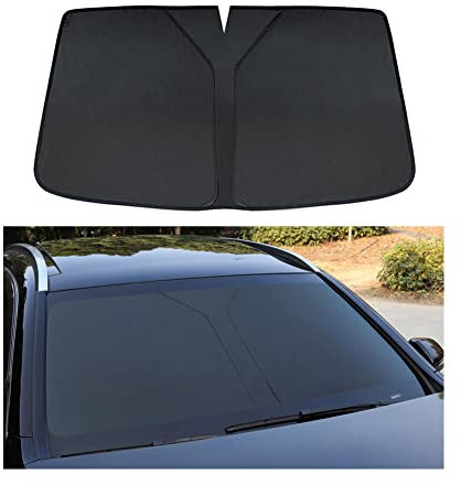 Apto para Audi Q5 2009-2017, Parasol para Parabrisas Delantero de Coche, Parasol para Parabrisas Delantero Anti-UV Duradero