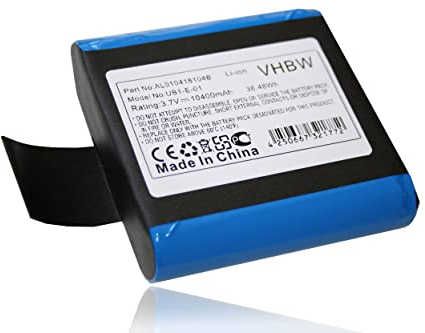 vhbw Battery compatible with Pure Evoke D4, D4 Domino, D6, F4, H4, H4 Prestige, H6, H6 Prestige, D4 Mio Digital Radio (10400mAh, 3.7 V, Li-ion)