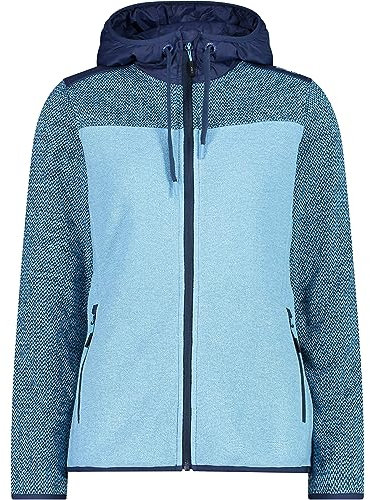 CMP Damen Hoodie Jacke, Cielo, 42