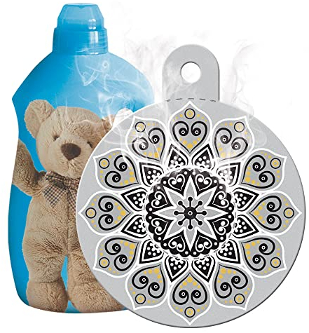 Cupssy AirPads - Ambientador para Coche, Habitaciones, Armario, neutraliza los Malos olores, Fabricado en Alemania, Aroma Suave y Fresco, 5 Unidades