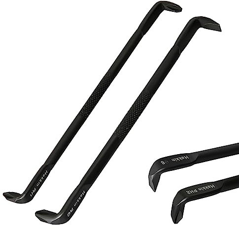 Offset Screwdriver Set Hakkin 2Pcs Right Angle Screwdriver S2 Steel Double Head Magnetic Screwdriver with PH1 PH2 SL6, 15mm Flat Elbow Design for Tight Space Operation, Phosphate Treatment