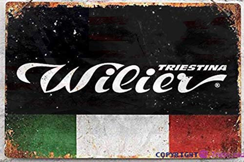 New Retro Metal Tin Sign|Wilier Replica Vintage Bike Cycle Tour Sign Sign|Home Club Bar Man Cave Garage Farm Wall Decorative Metal tin Sign 8x12 Inches