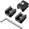 SIRUI Kamera Cold Shoe Mount Adapter, Kaltschuh Blitzschuh Halterung mit 1/4-20 Gewinde für Kamerakäfig Blitz LED-Licht Monitor und Mikrofon, AM-CSA-3, 3 Stück