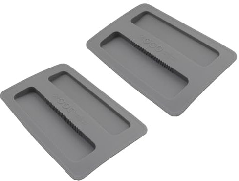 OZXNO Toaster Cover/Lid 2 Slice Silicone Bread Machine/Maker Upper Cover Washable Toaster Appliance Top Cover (Grey)