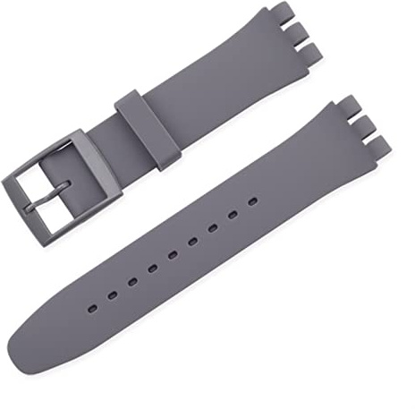MENGXIU MENGKE Candy Color Silicone Strap Compatible With Swatch 12mm 16mm 17mm 19mm 20mm Transparent Fashion Replacement Bracelet Band Watch Accessories