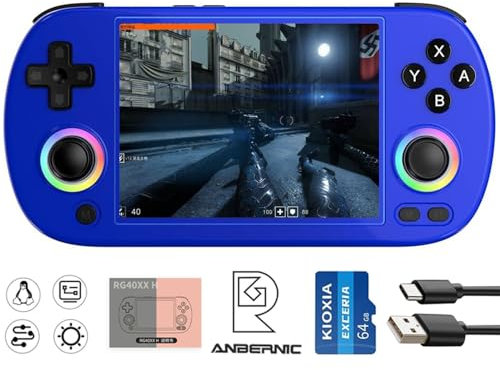 Console de jeu portable RG40XX H
