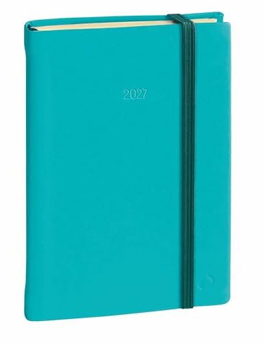 DAILY POCKET PRE vz ML Silk türkisblau El 2027: Kalender im Taschenformat