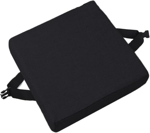 uyeoco Coussins de siège pour Tabouret de Chaise, Épaisseur 8/5/3cm Coussins carrés antidérapants pour Tabouret de Chaise, Coussins pour Jardin, Bureau, école, Patio, Bistro(O3,30x30x5cm)