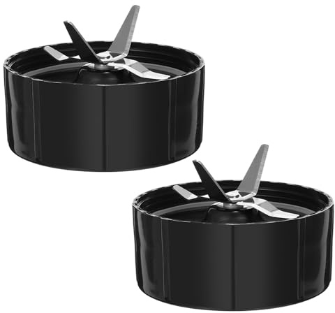 arlote 2 Pack Kreuz Klinge Teile für Magic 250W Mixer, Entsafter und Mixer, Mixer Teile MB1001