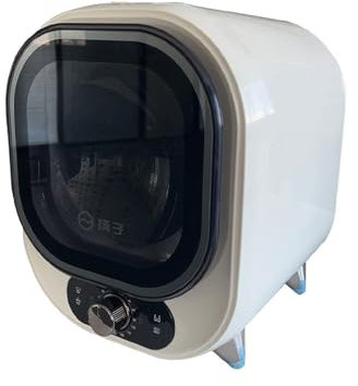 450W Tragbarer Kondensator-Wäschetrockner, Kompakter Tragbarer Wäschetrockner, 18L Goldene Kapazität, Zwei Temperatureinstellungen, 360°Blaues Licht Gegen Bakterien, 35dB Leises Trocknen, Für Haus, Wo