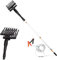 Abbacchiatore Scuotitore Elettrico Telescopico per Olive 12V 400W Fino a 1000 Battiti al Minuto, Leggero ed Ergonomico, Completo di Cavi e Morsetti per Batteria