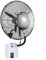 Genérico Ventilador Nebulización Industrial Pared Wall Fan 26in 30in Ventilador con Pulverizador Grande Ventiladores de Refrigeración Impermeable con 15L Depósito(26in/650mm)