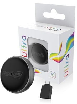 CarlinKit MINI Ultra3: El último adaptador inalámbrico para CarPlay y Android Auto. Transforma conexiones por cable en inalámbricas, ofreciendo conectividad ultrarrápida con funcionalidad