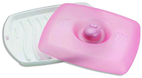 Joie Bandeja para Bacon Microondas, Rosa, 26,67 x 22,225 x 5,08 cm