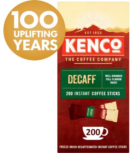 Kenco Decaf Instant Coffee Sticks - 200 x 1.5g Sachets