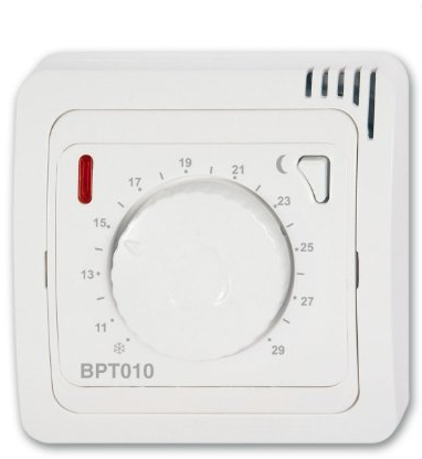 Elektrobock Thermostat Funksender CZ RTR BPT010 CZ - Modern, Bidirektionale Kommunikation, Nachtabsenkung, Wandmontage, RF, Cream Soft