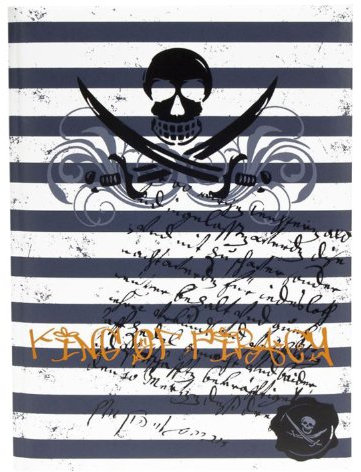 goldbuch 43199 Freundebuch A5, Pirate King, 72 illustrierte Seiten