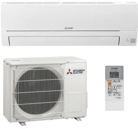 CLIMATIZZATORE / CONDIZIONATORE MITSUBISHI MONOSPLIT MUZ-HR35VF + MSZ-DW35VF-E2 12000 BTU GAS R32 DEUMIDIFICATORE INVERTER WIFI BIANCO CLASSE A++