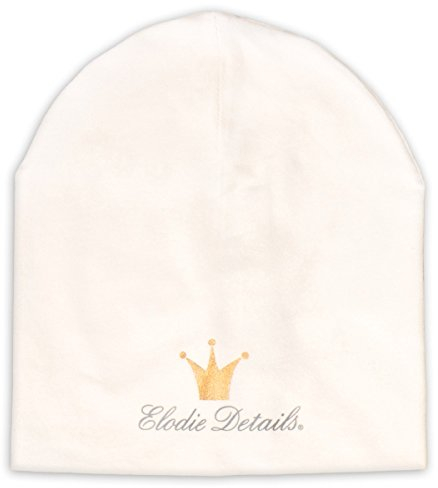 Elodie Details Mütze Logo Beanie (24–36 Monate, Vanille weiß)