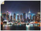 ARTland Wanddeko Wandtattoo selbstklebende Vinylfolie 80x60 cm New York City Skyline USA Städte Amerika Times Square T5WT