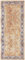 Elle Decoration Keshan Maschad Orientalischer Teppich - Kurzflor Vintage-Look Orientalisch Orient Klassischer Orientteppich für Wohnzimmer Esszimmer Flur oder Schlafzimmer Gold Gelb, 80x200cm
