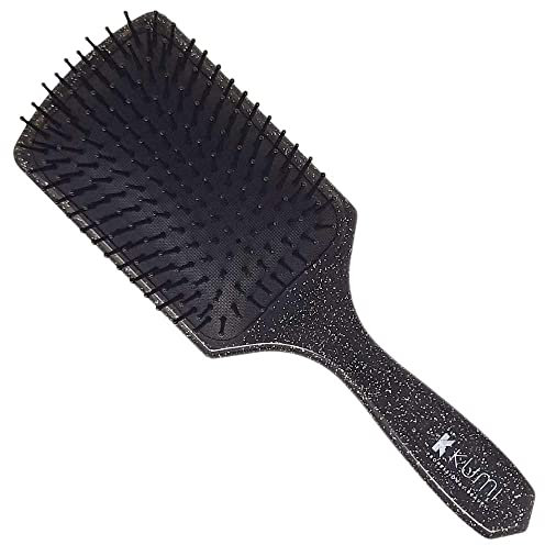 Kumi Grande brosse à paillettes pour cheveux secs ou mouillés