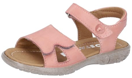 RICOSTA Mädchen Sandalen MONI, Kinder Sommerschuhe, Weite: Mittel, Strandschuhe, Sandaletten, Klettverschluss, offene Schuhe, Rose (310), 32 EU