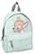 mybagstory - Rucksack – Bambi – Disney – Kinder – Schule – Primär – Materal – Stickerei – Krippe – Schulranzen für Mädchen – Größe 31 cm – verstellbare Träger, blau