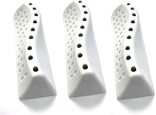 RECAMBIOS DREYMA Aspas Lavadora 3 Piezas Repuesto Tambor 140x47x41mm Compatible con Vestel Daewoo Smeg Amica Teka Fagor Fijación 4 Cierres 42097400, 0530009767 1033444 Plástico Reforzado