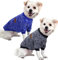 HuaLiSiJi Hundepullover Grosse Hunde Hundepullover Französische Bulldogge, Warm und Leicht, Mit Einer Weichen Textur, Elastizität Leicht zu Tragen (Dark Blue+Navy Blau, 3XL)