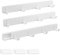 Appendi Strofinacci Cucina,MYLERCT 3 Pezzi Gancio Adesivo,Appendiabiti dal Design Retrattile, Bianco Ganci Adesivi Bagno, Adatto per Cucina, Bagno, Porta
