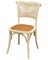 Biscottini Sedia Thonet Stuhl, Eschenholz, Weiß, Media