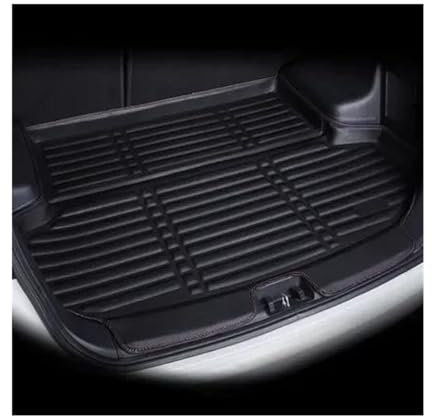 LTQSIV Bandeja Maletero para N&issan para Qashqai J11 2014-2018 Modelos De 5 Plazas Alfombrilla Trasera para Maletero Revestimiento Carga Bandeja Suelo Alfombra Barro Accesorios para Coche(Negro)