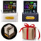 GeekMagic Kabelgebundenes Mini-3D-Hologramm-Würfel-Display, elektronischer Würfel-Bilderrahmen, anpassbares Display, Fotoalbum-Show, WLAN, Echtzeit-Wetter, Zeitanzeige, GIF-Animation, kreatives